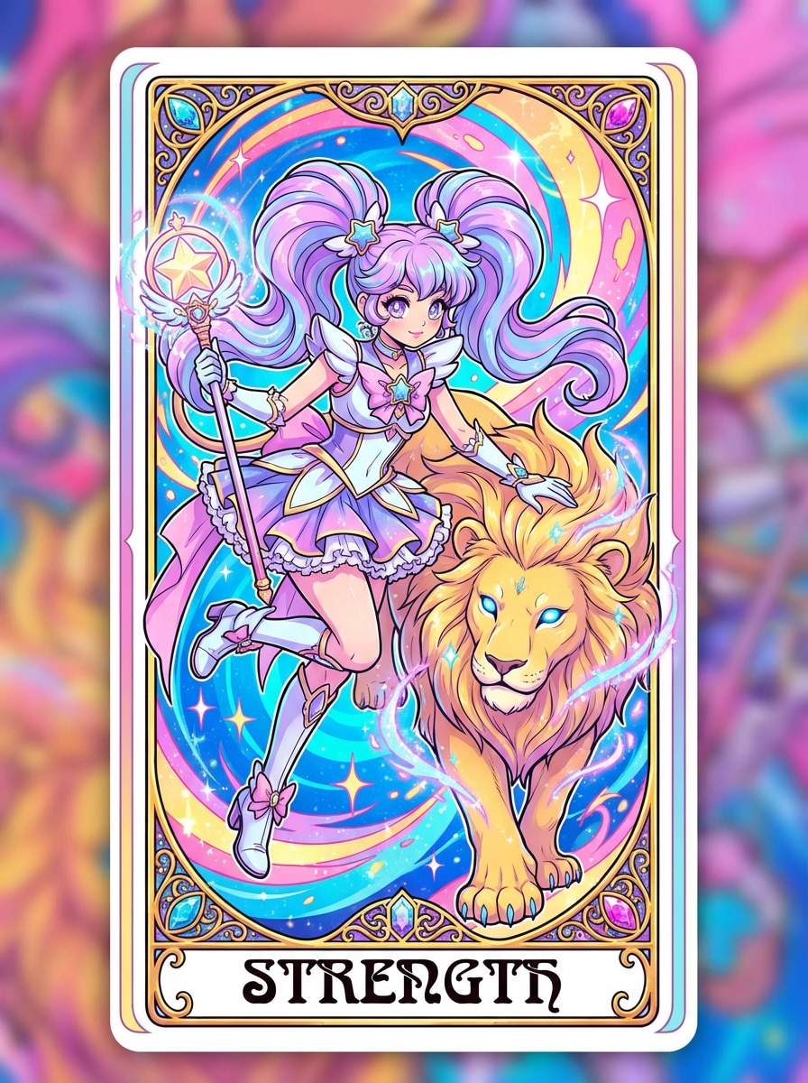 Anime Magical Girl Tarot