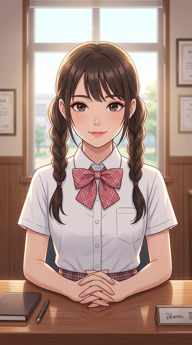 anime student council avatar prompt