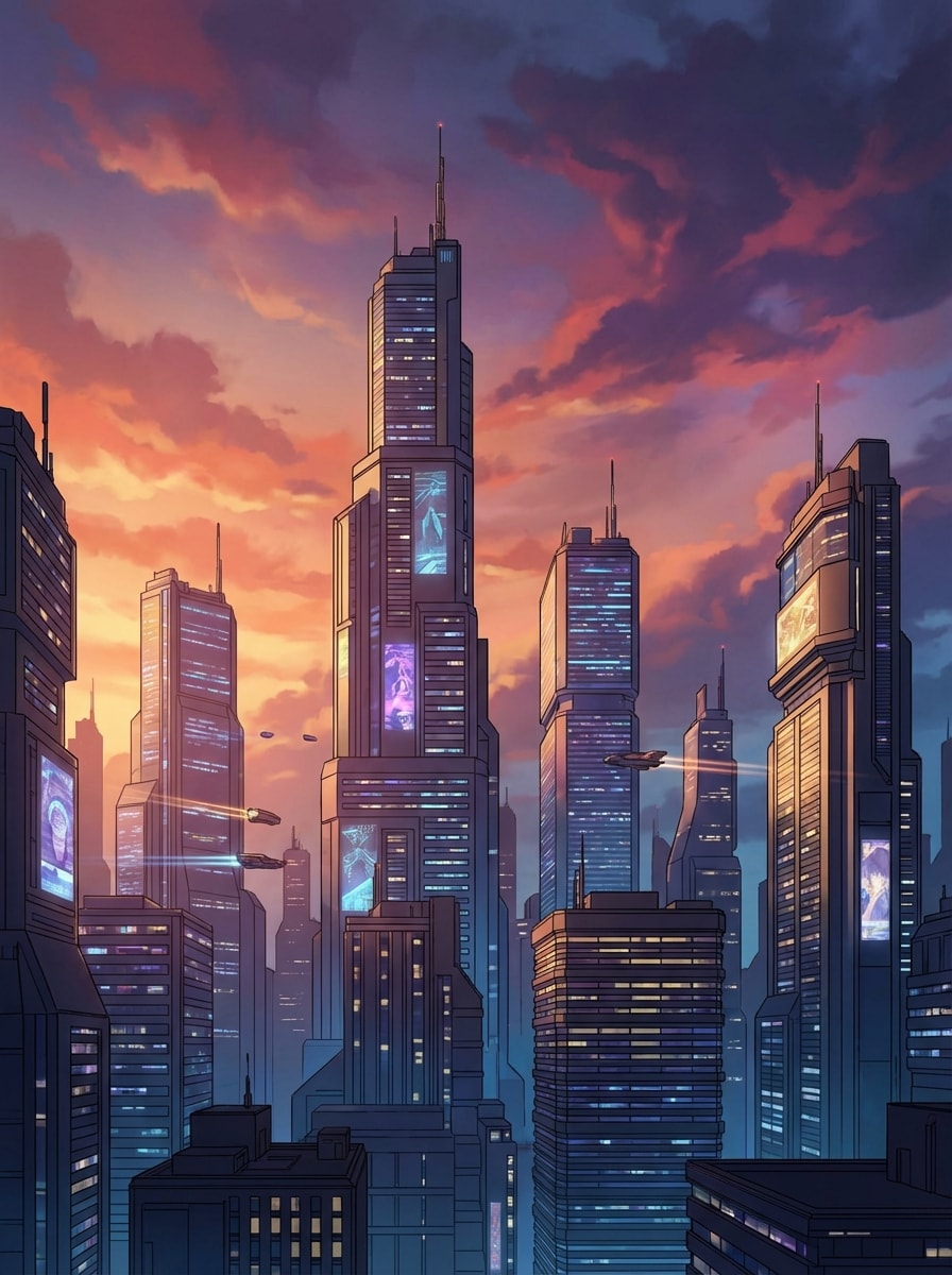 Anime Sci-Fi Metropolis