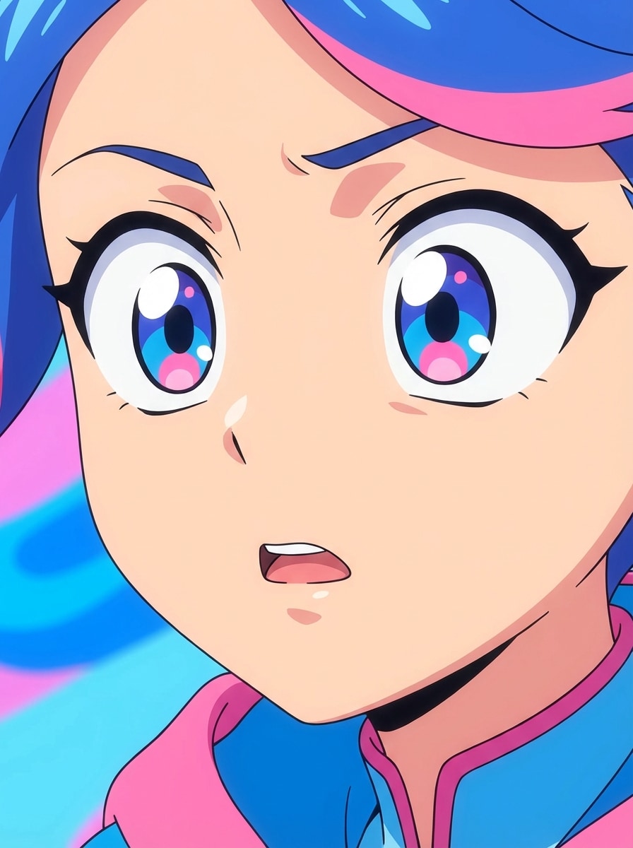 Anime Surprise Close-Up