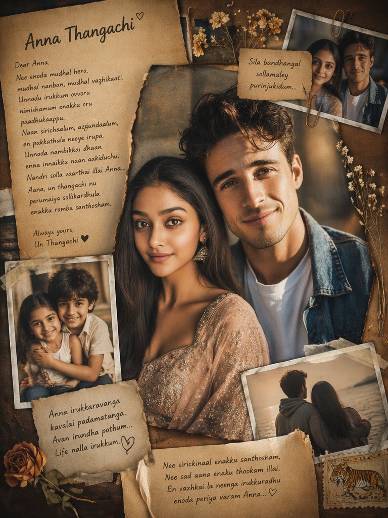 Handwritten Letter Theme Anna Thangachi Prompt ChatGPT