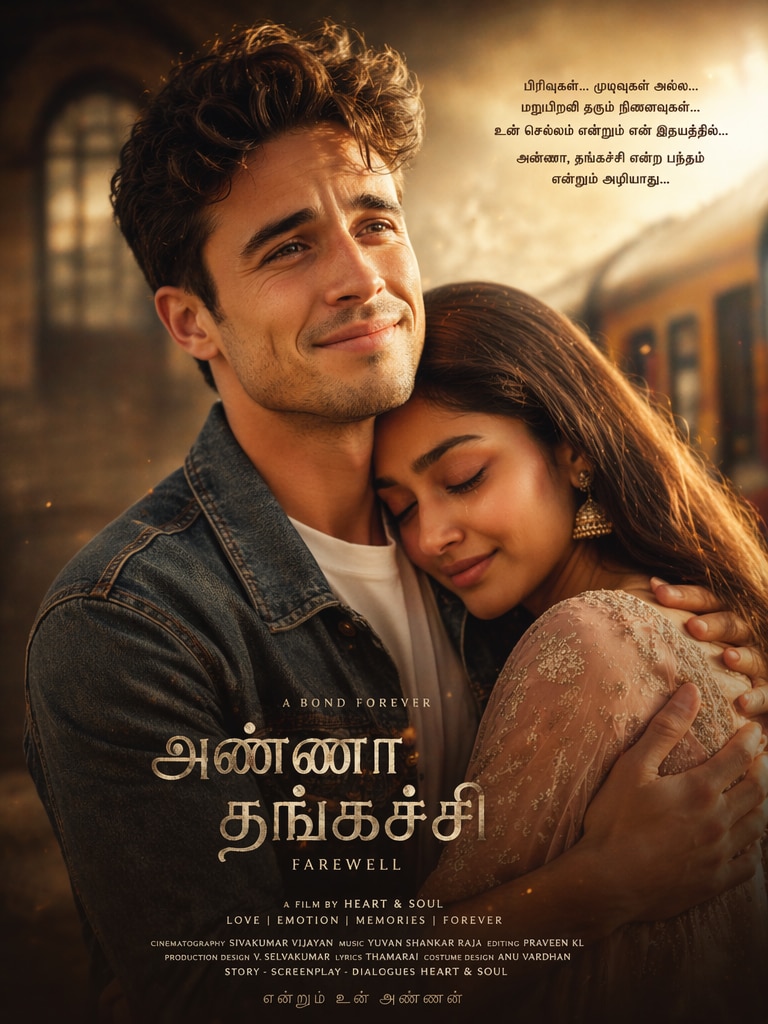Emotional Farewell Scene Anna Thangachi Prompt ChatGPT