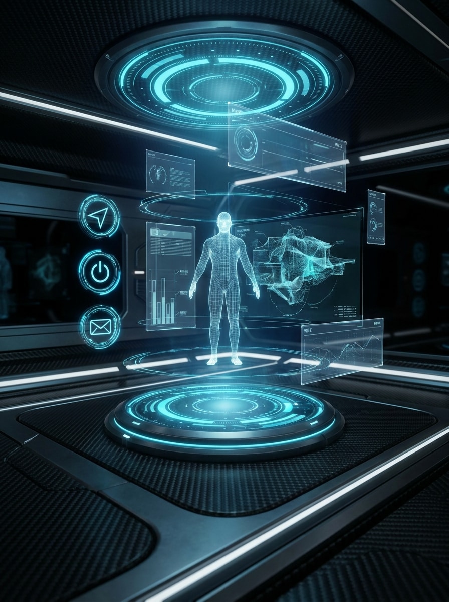 AR Interface Hologram
