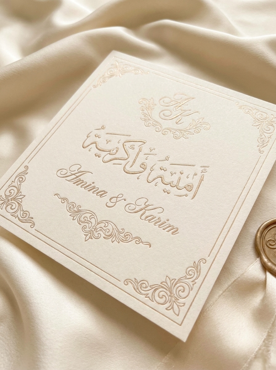 Wedding Monogram Arabic
