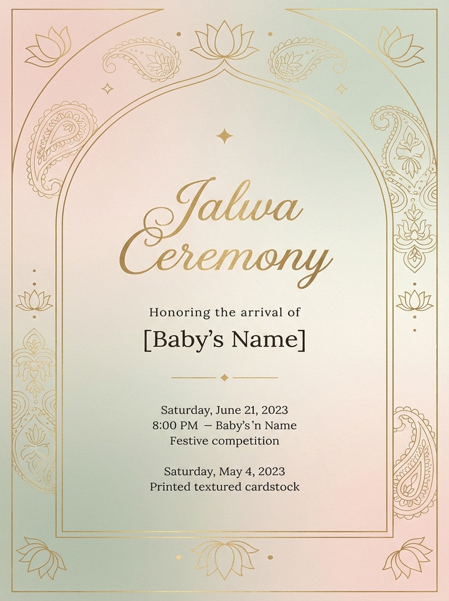 Arch Frame Premium Card