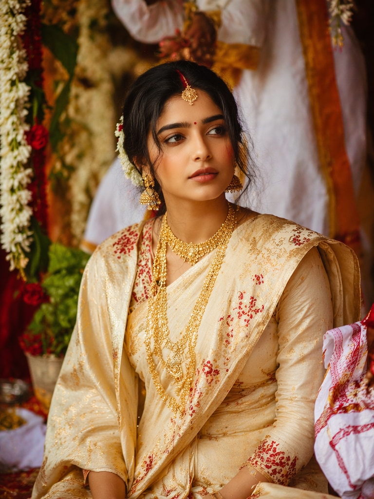 Luxury Assamese Bridal Fashion Shoot