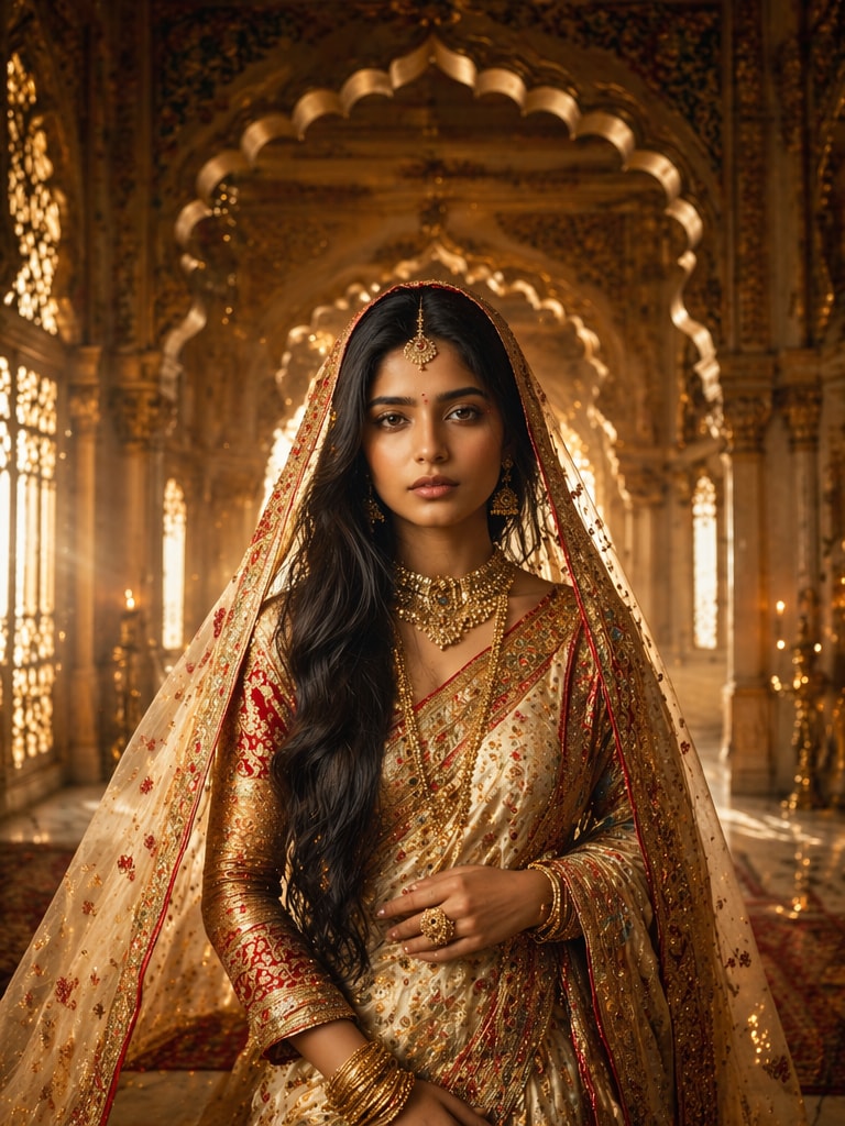 Royal Palace Assamese Bridal Scene