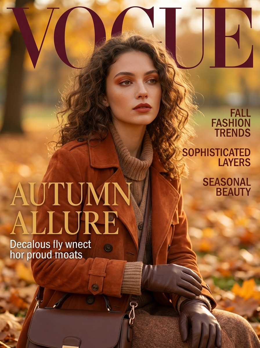 Autumn Muse Vogue Cover