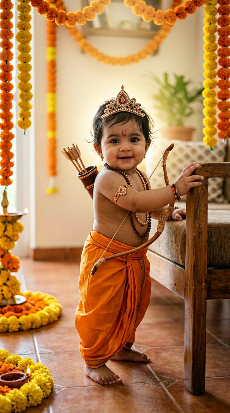 DIV Baby Ram Navami Prompt