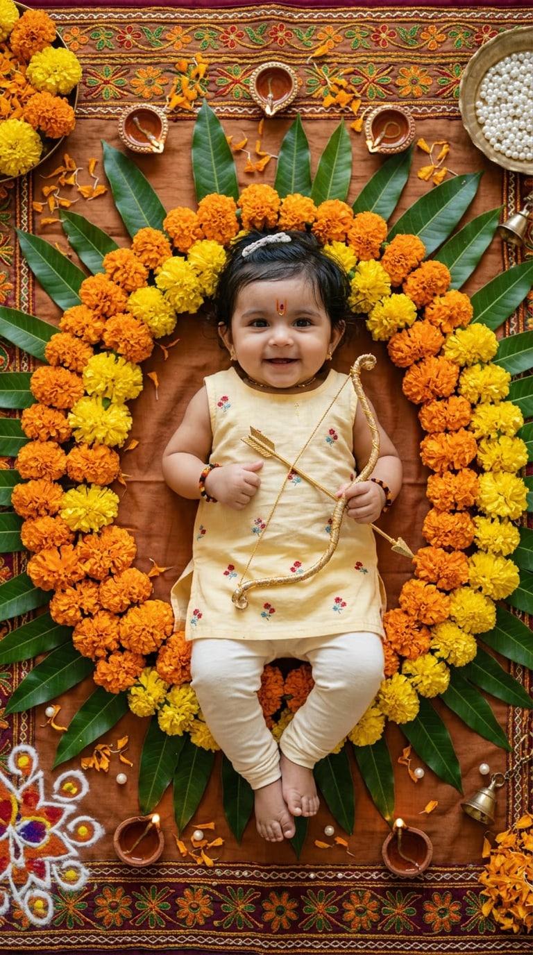 FLR Baby Ram Navami Prompt