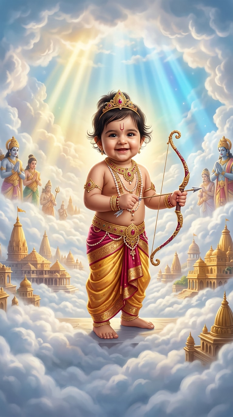 FAN Baby Ram Navami Prompt