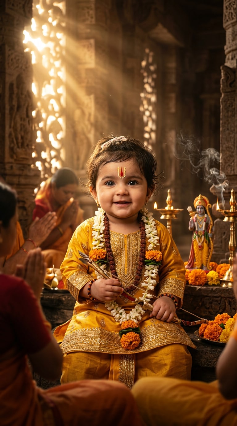 DRM Baby Ram Navami Prompt