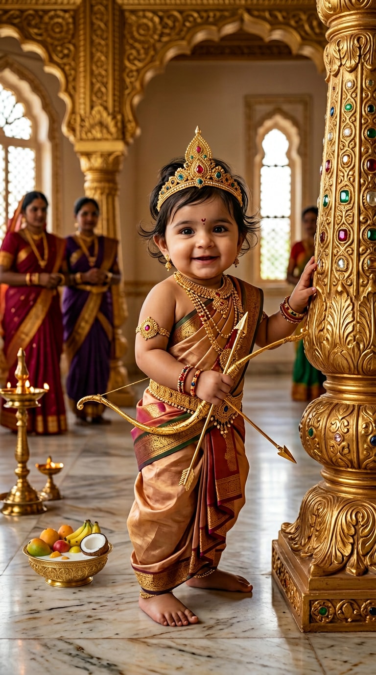 LUX Baby Ram Navami Prompt