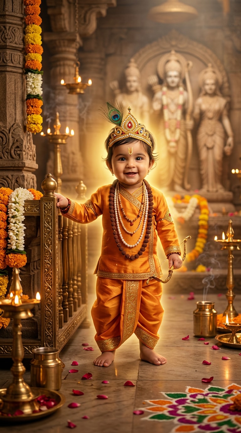 AUR Baby Ram Navami Prompt