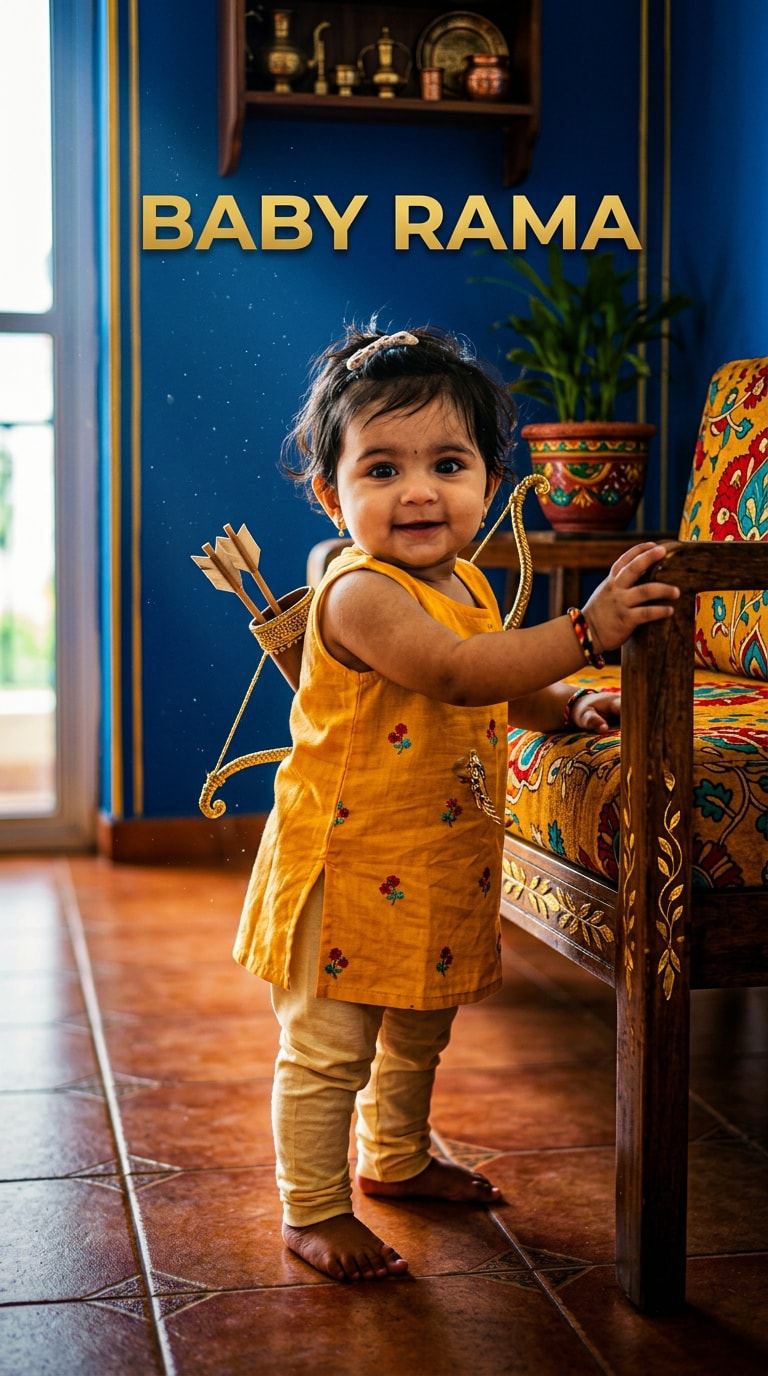 REL Baby Ram Navami Prompt