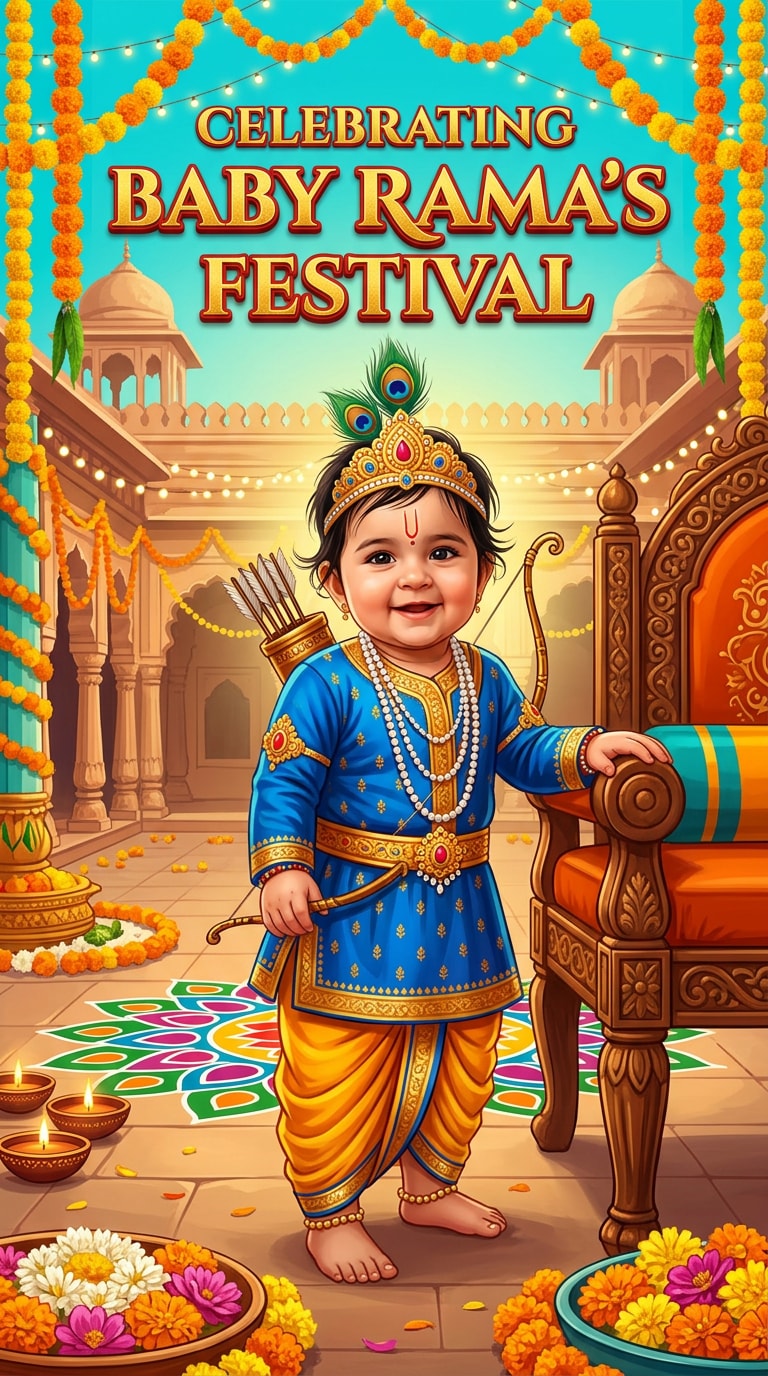 MRK Baby Ram Navami Prompt