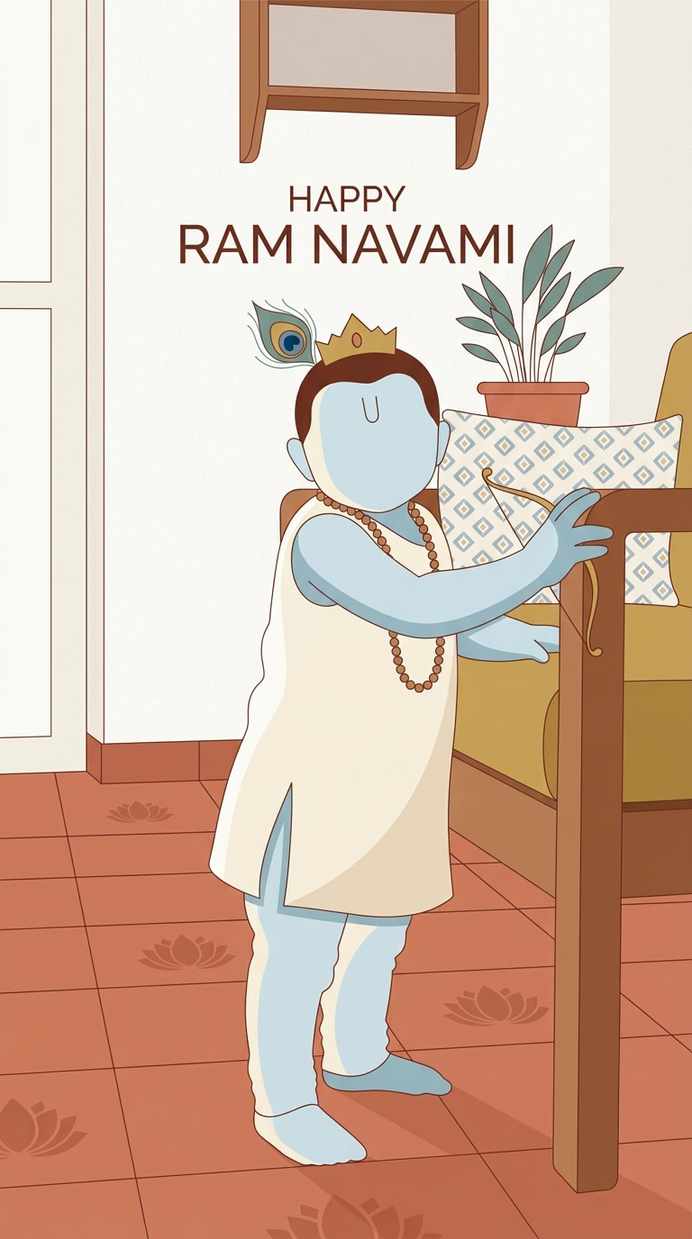 MOD Baby Ram Navami Prompt