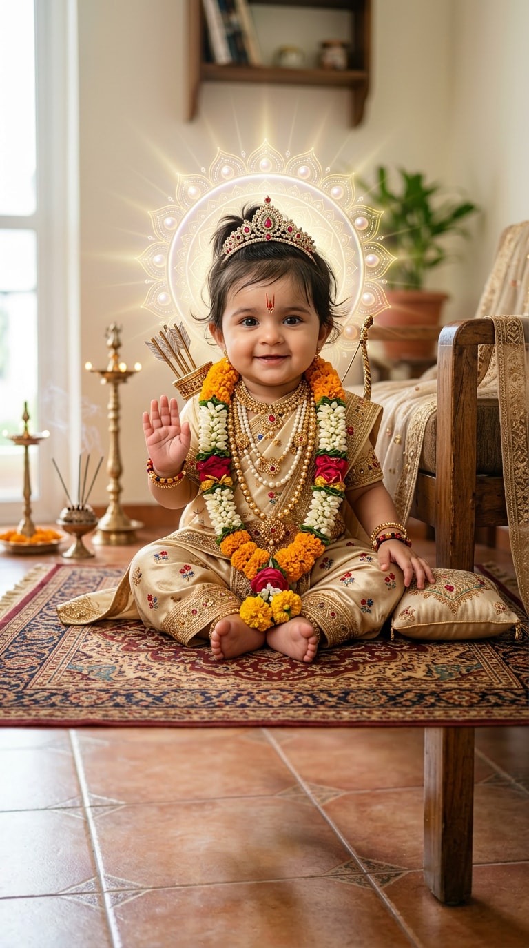 GLW Baby Ram Navami Prompt