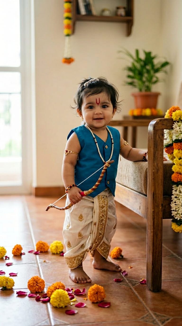 TRD Baby Ram Navami Prompt