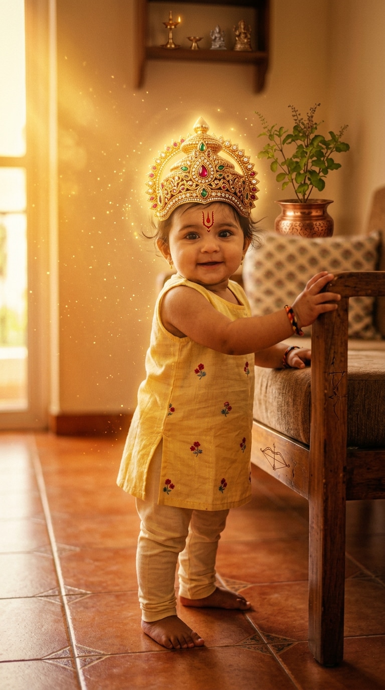 LUM Baby Ram Navami Prompt