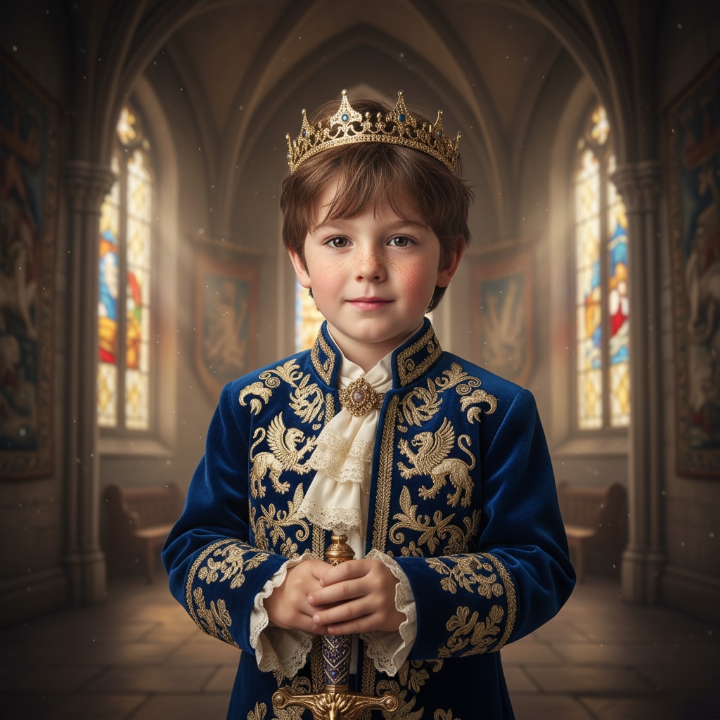 Fairytale Prince in Castle