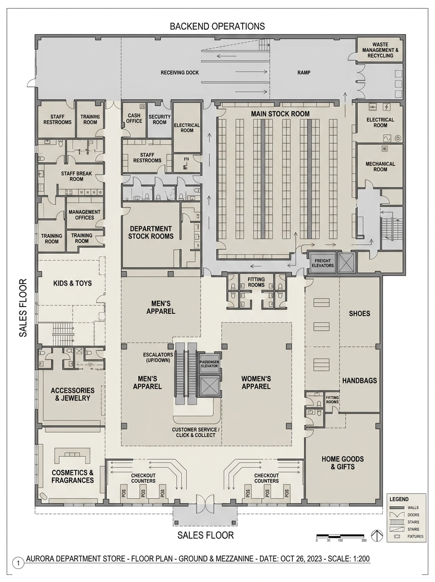 Backend Plus Frontend Layout