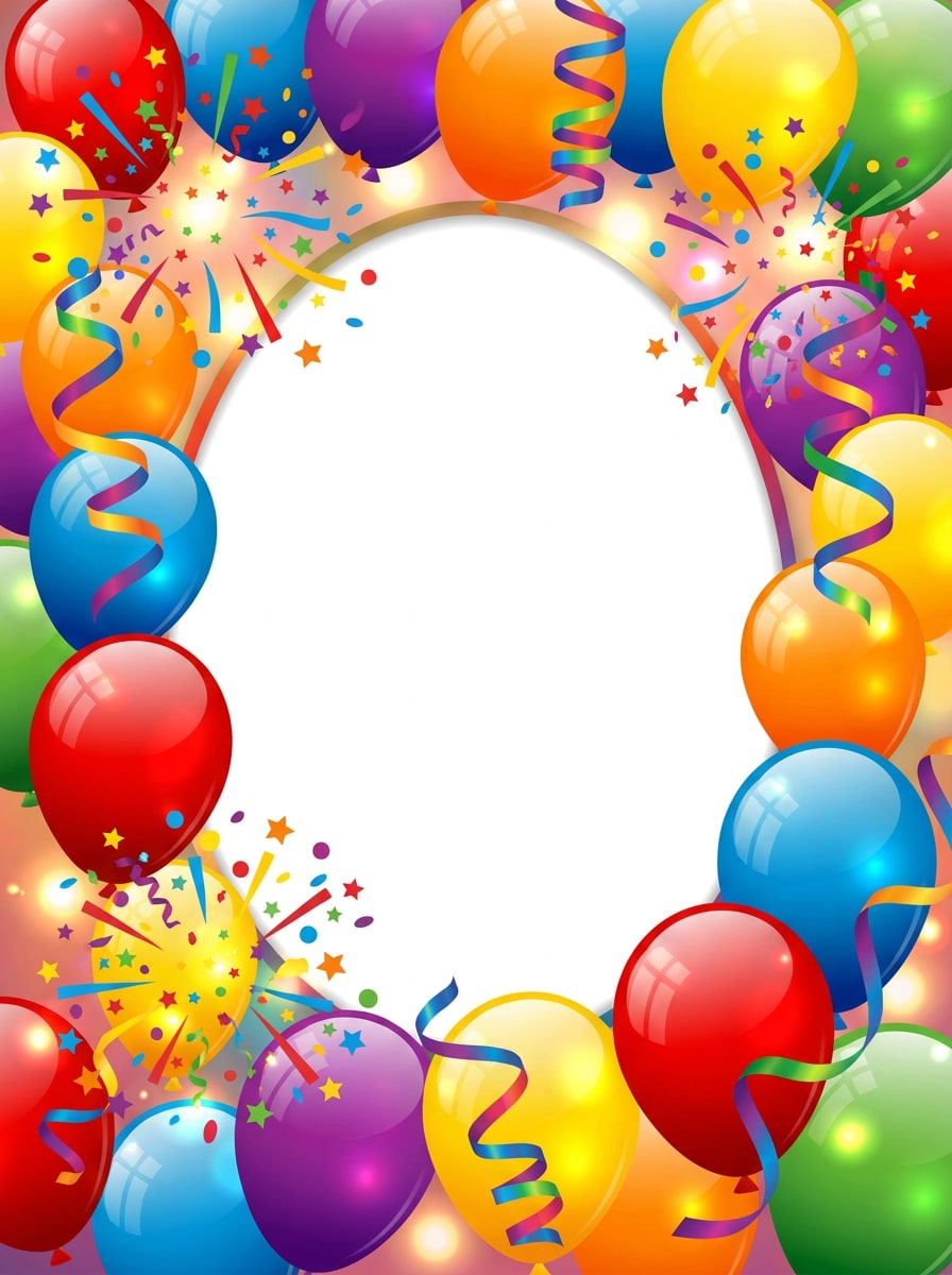 Balloons and Confetti