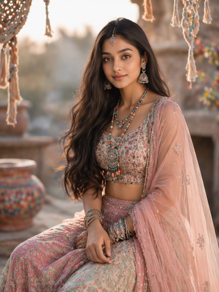 Soft Feminine Banjara Prompt