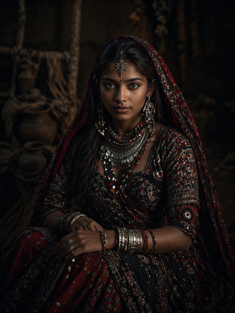 Dark Cinematic Banjara Prompt