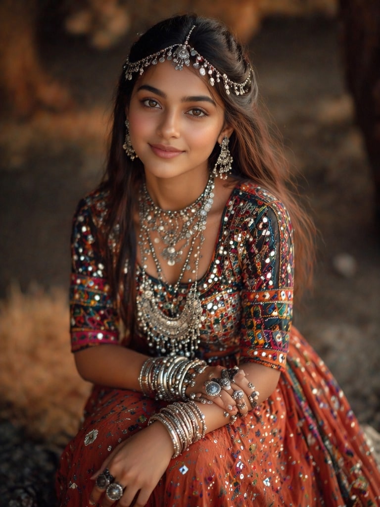 Hyper Realistic Banjara Prompt