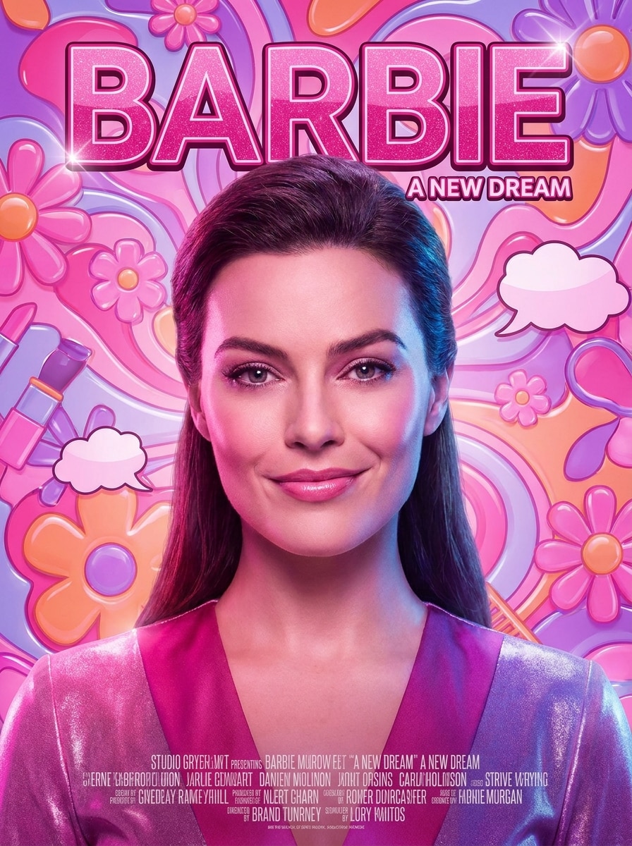 Cinematic Barbie Poster