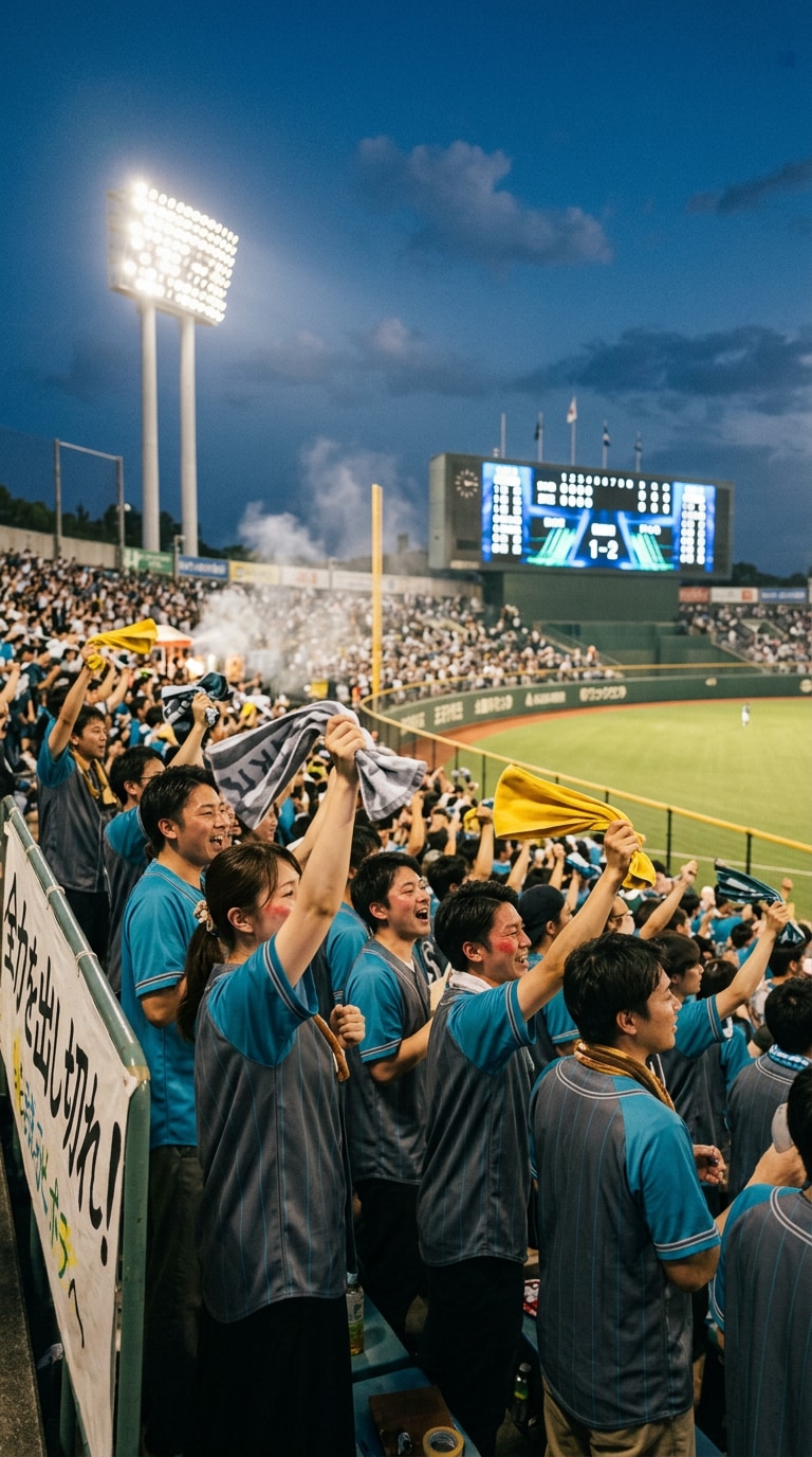 Soccer Supporters Goal End AI Image Prompt