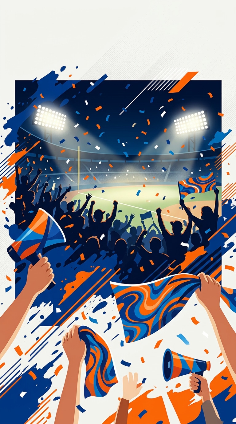Fictional Team Sports Fan Portrait AI Prompt