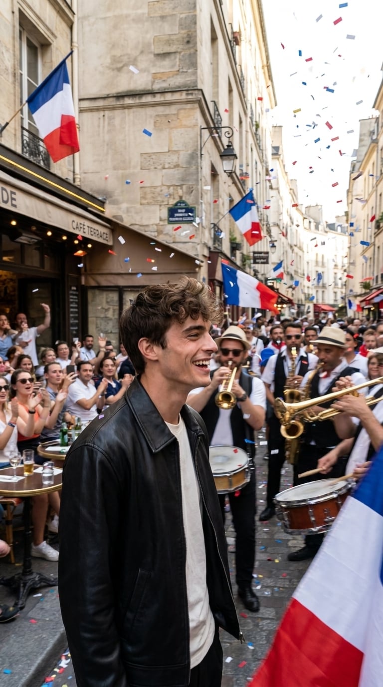 Street celebration parade prompt