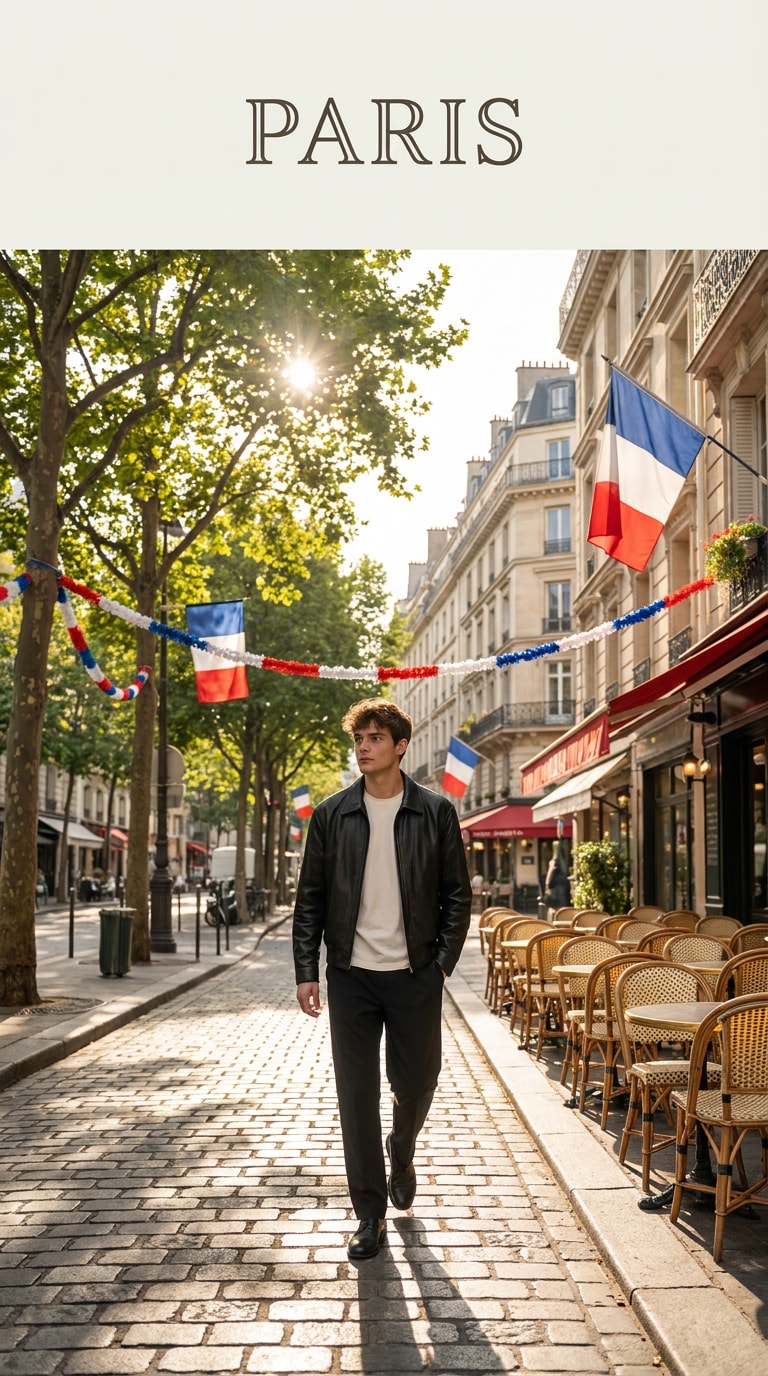 Paris postcard prompt