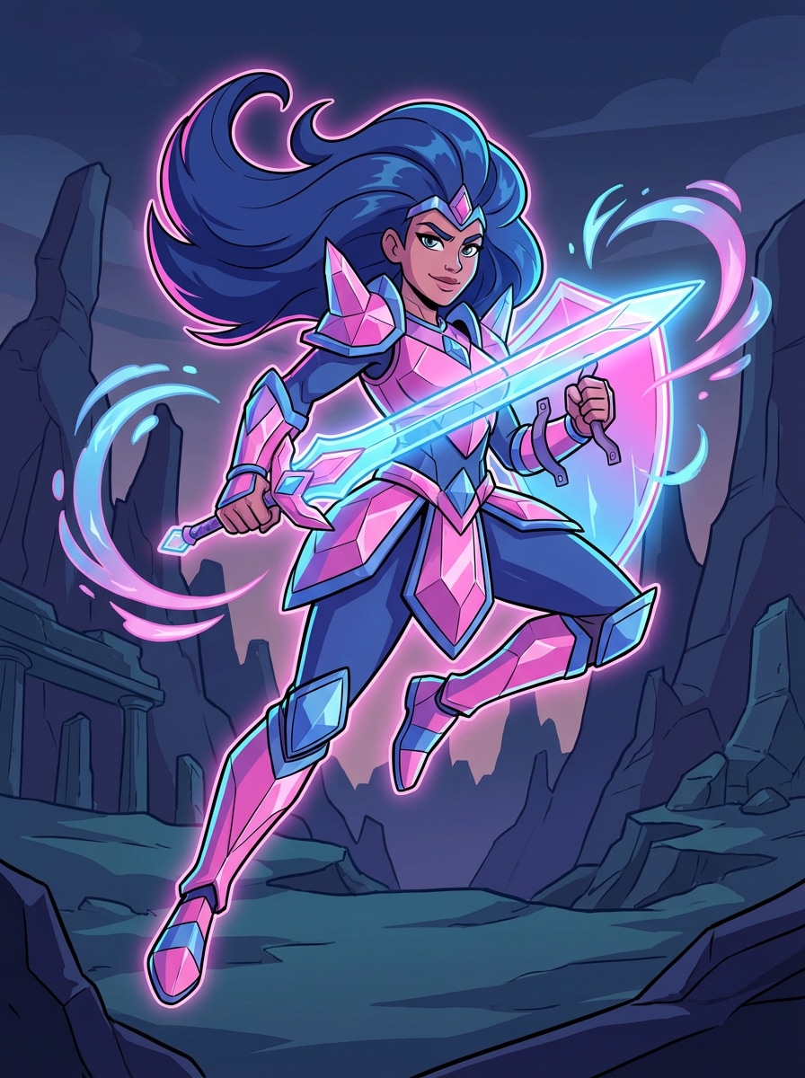 Battle Ready Gem Warrior