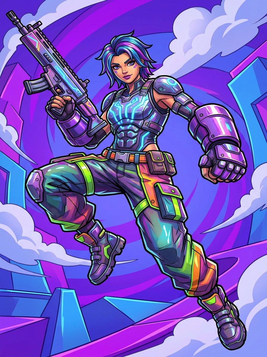 Battle Royale Skin Style