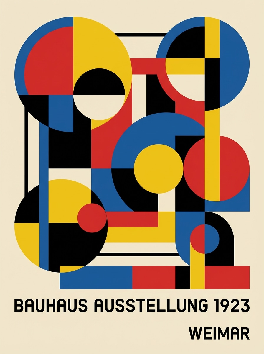 Bauhaus Inspired Abstract