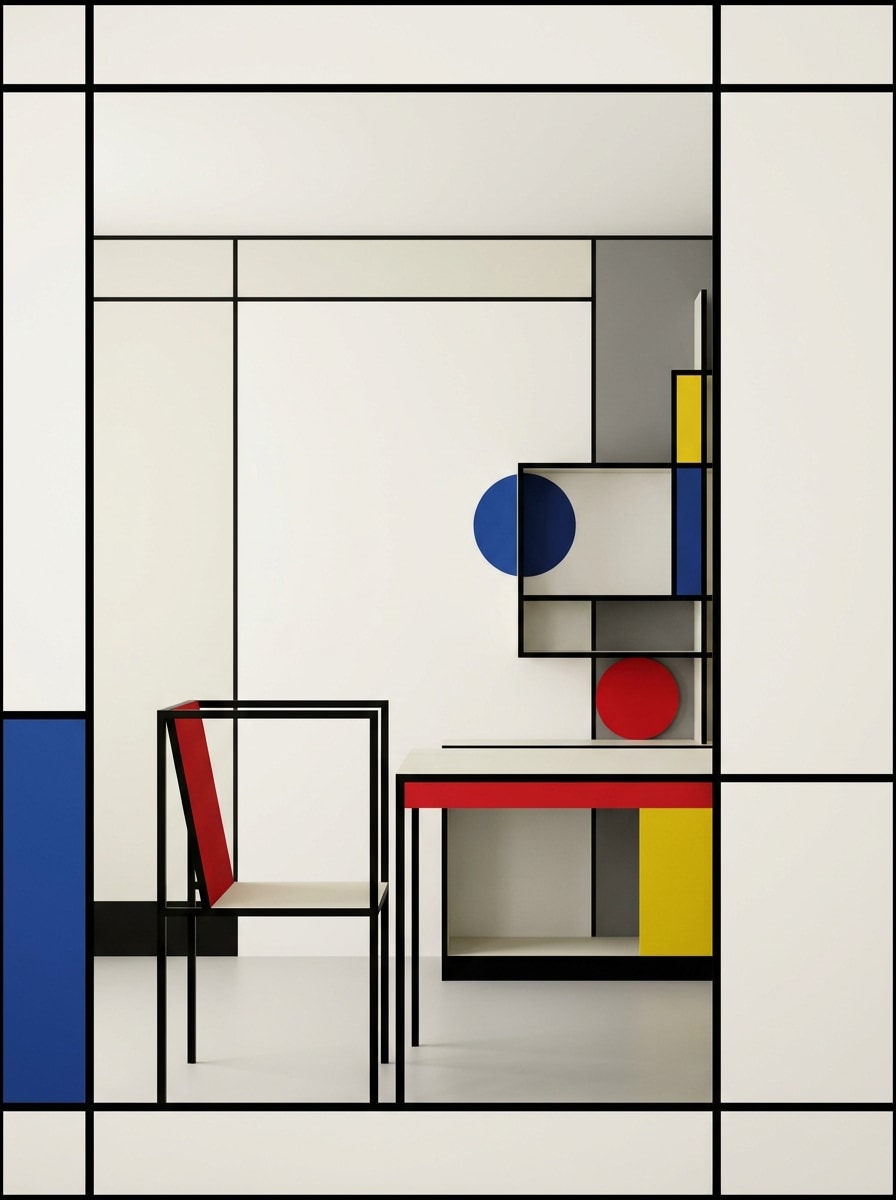 Architectural Bauhaus Scene