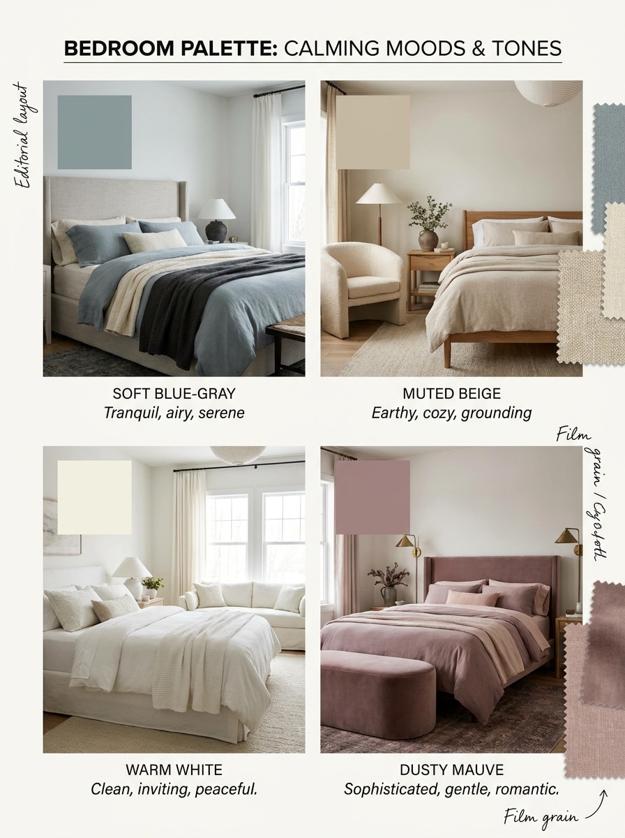 Bedroom Palette Grid