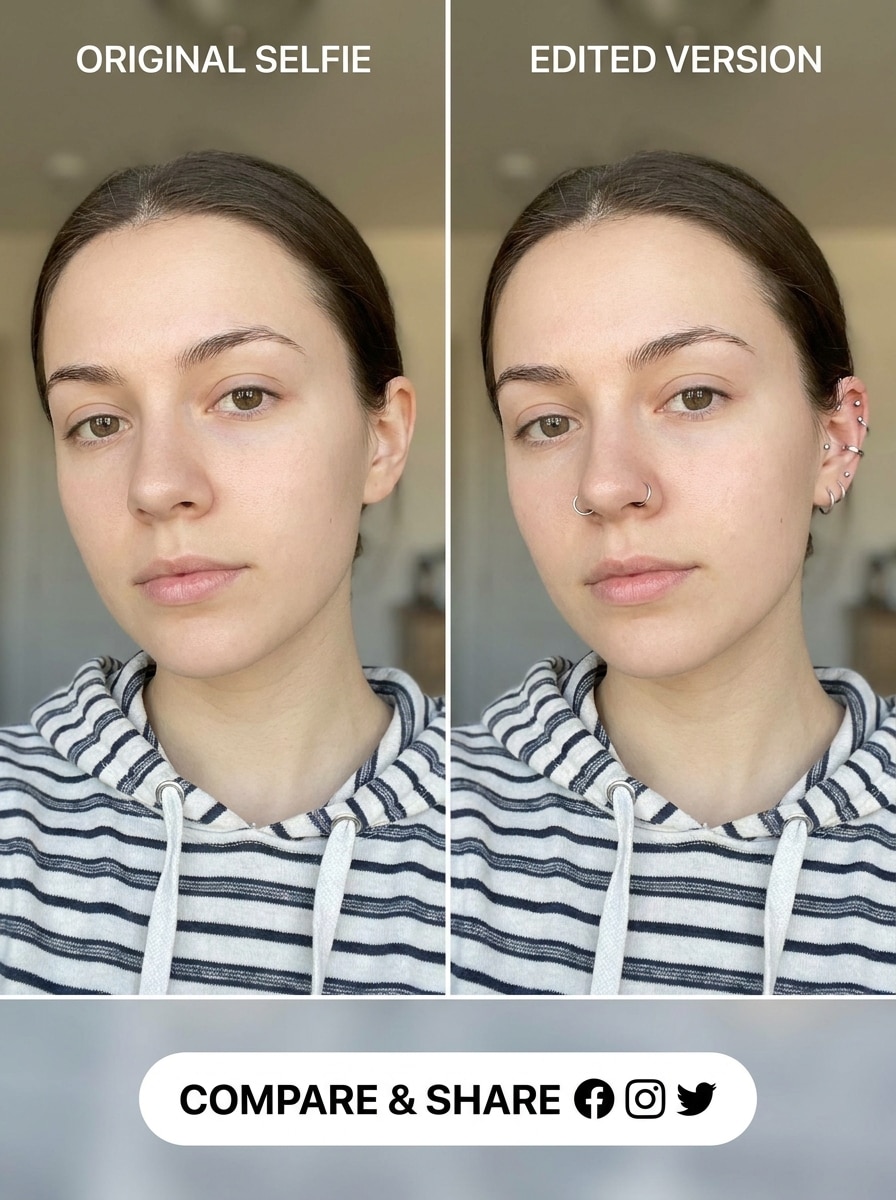Before and After Try-On