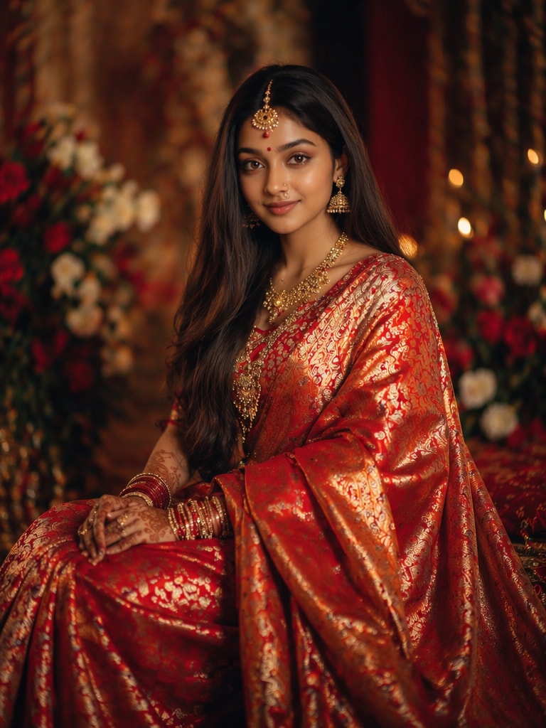 Cinematic Bengali Wedding Scene