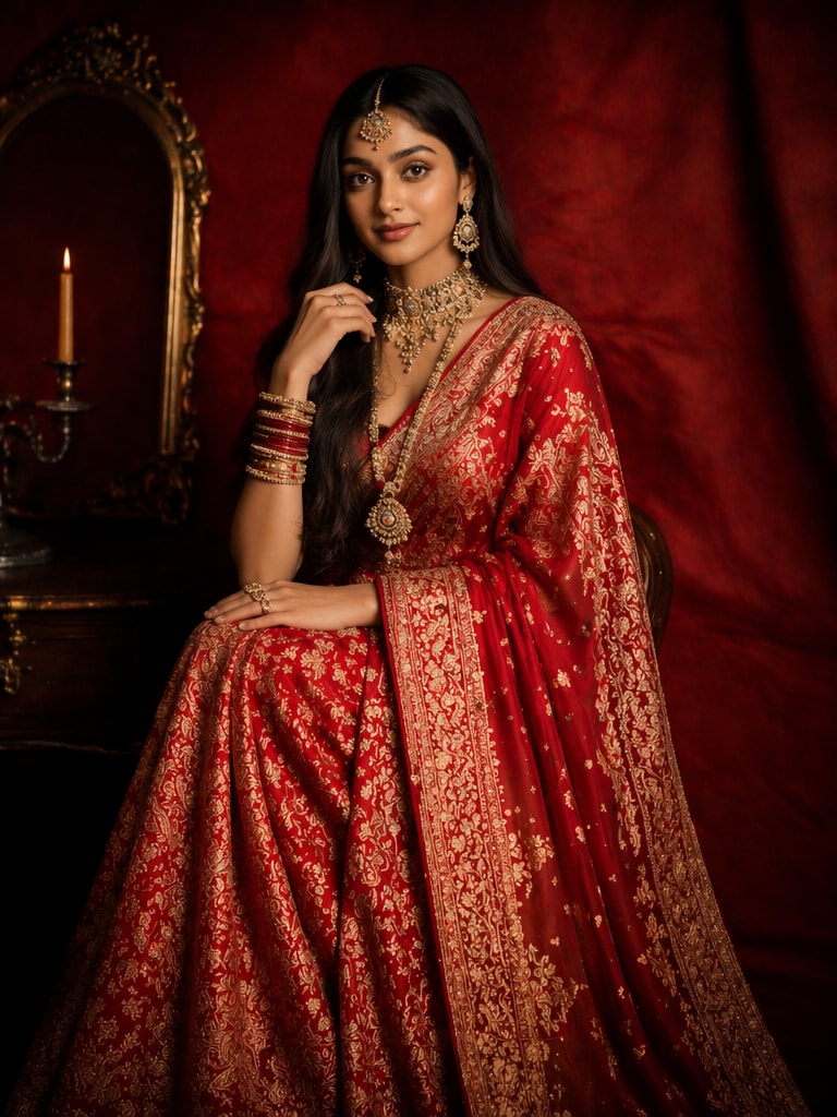 Luxury AI Bridal Photoshoot