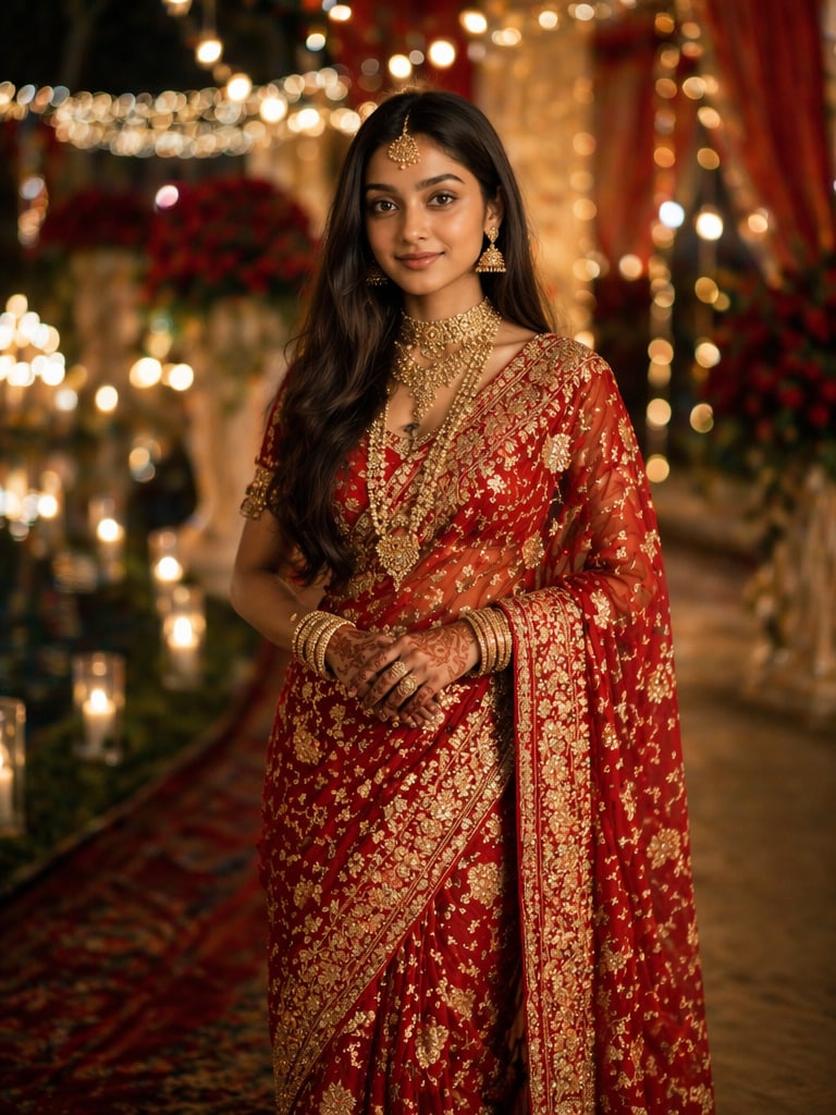 Night Wedding Bengali Bride