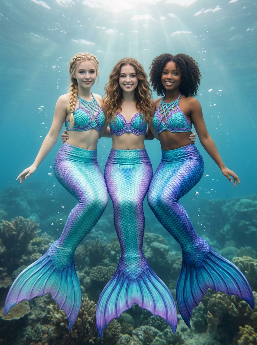 Best Friends Mermaid Edit