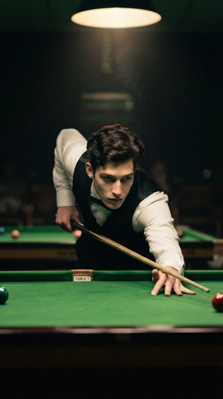 Realistic Snooker Player AI Prompt