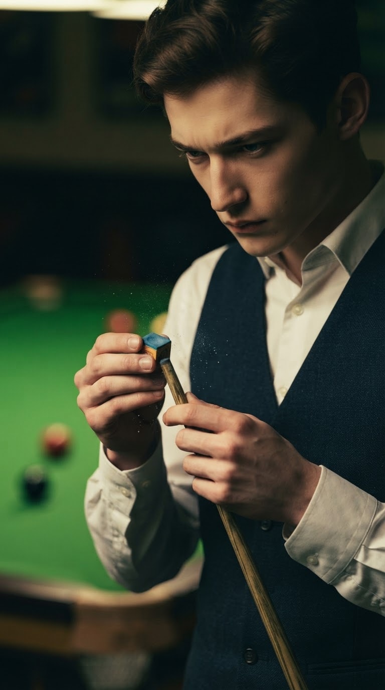 Cue Ball Close Up Snooker AI Prompt