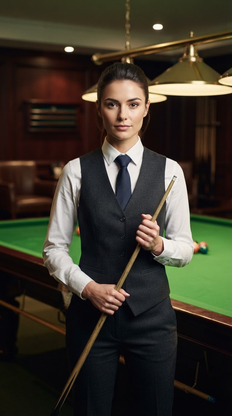 Cinematic Pool Hall AI Image Prompt