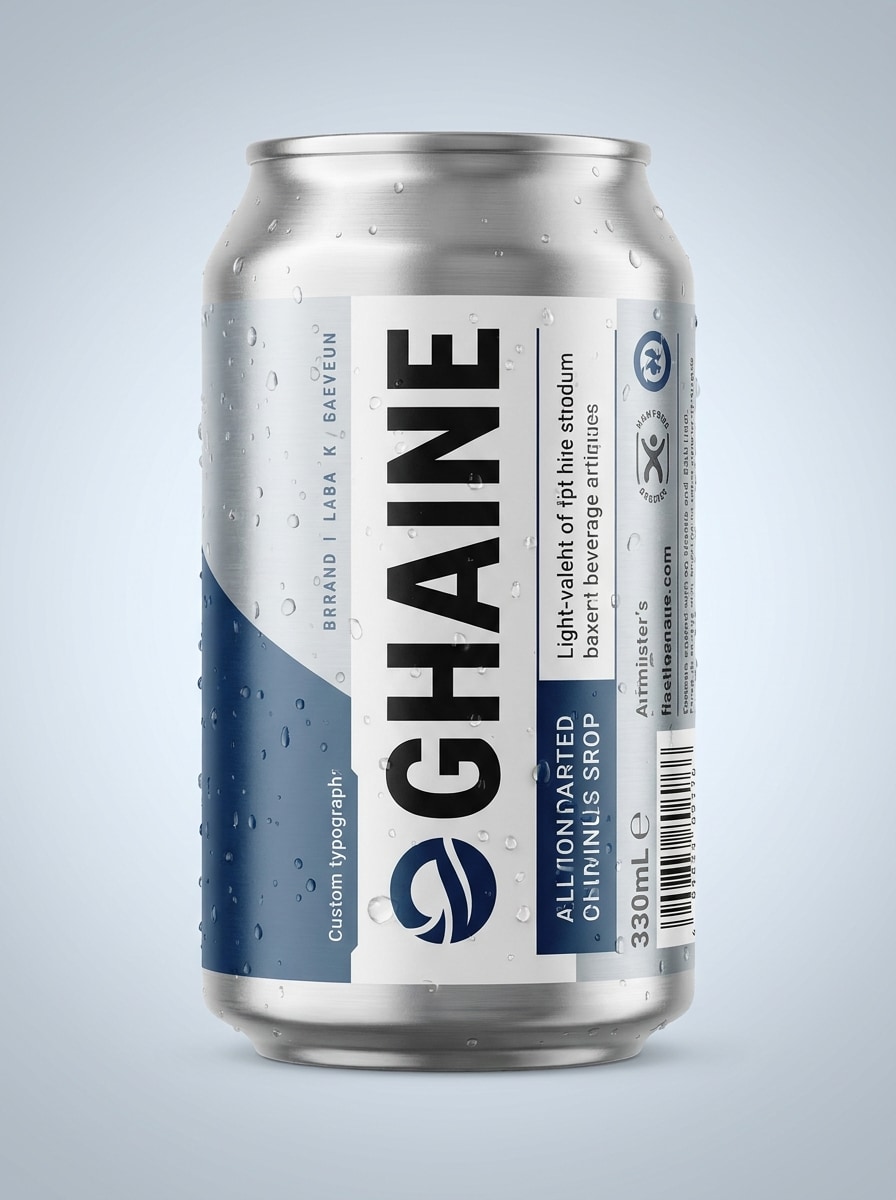 Beverage Can Label