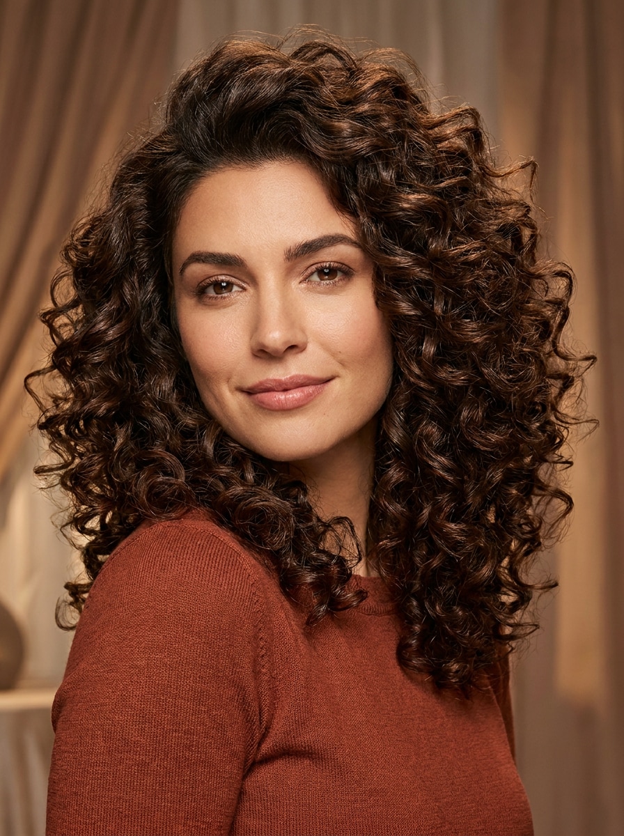 Big Volume Spiral Curls